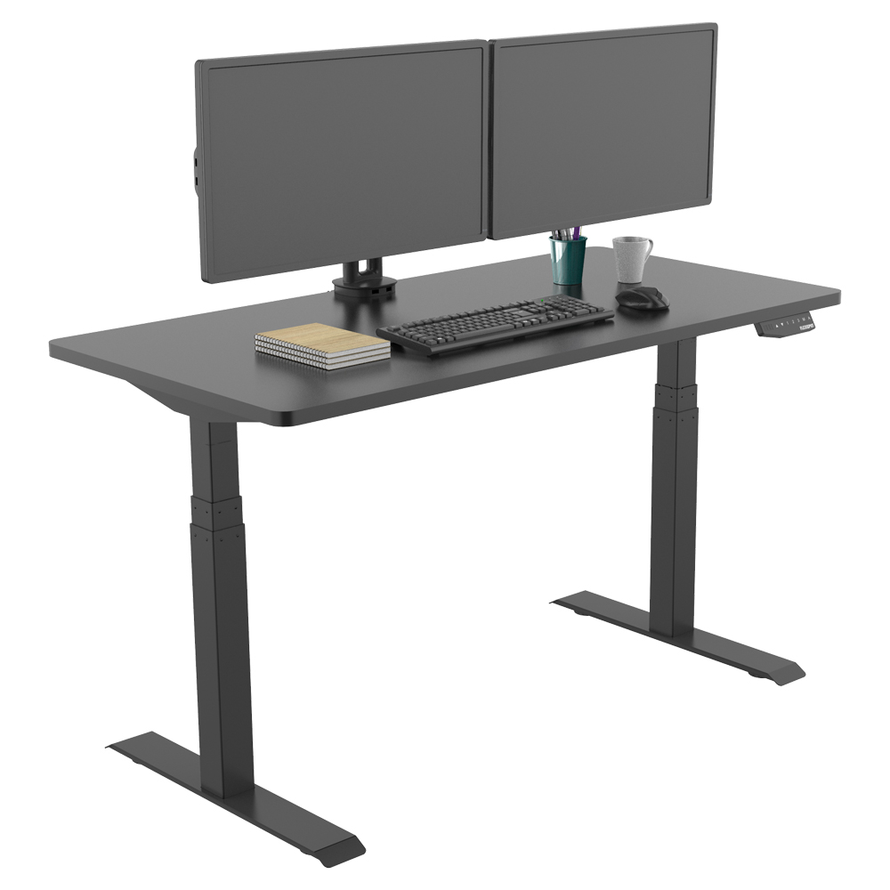 Sit Stand Height Adjustable Desk  Ascend II by Office Star Products